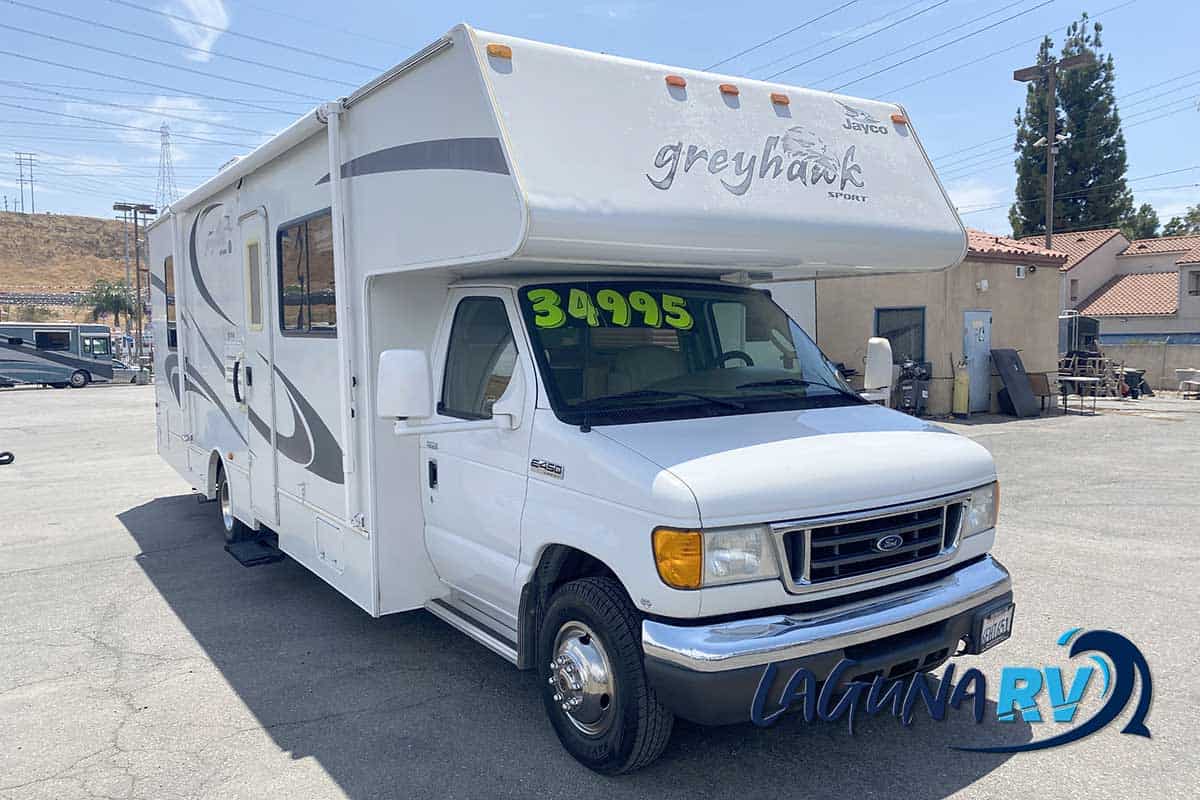 2008 Jayco Greyhawk class C RV for sale | Laguna RV in Colton CA