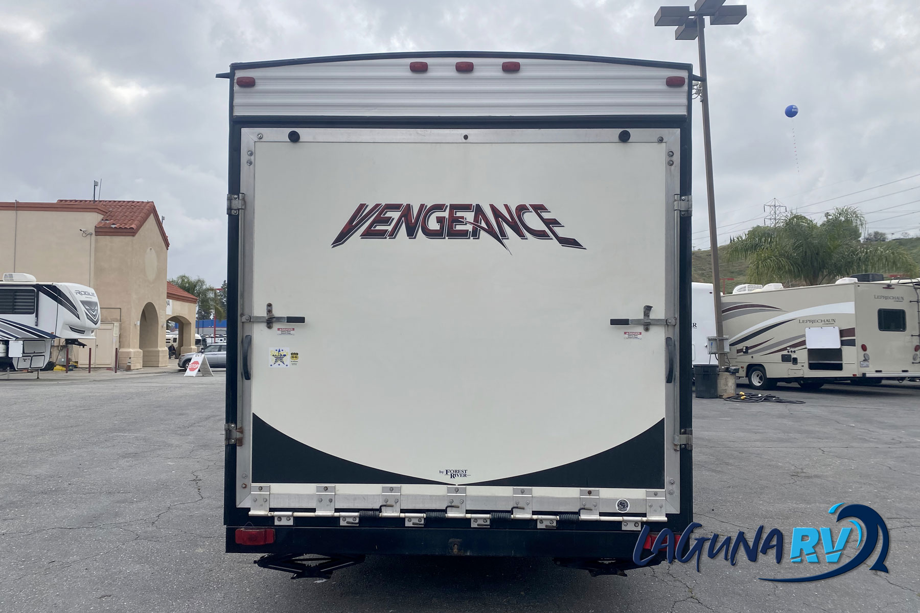 2015 Forest River Vengeance toy hauler for sale Laguna RV in Colton CA